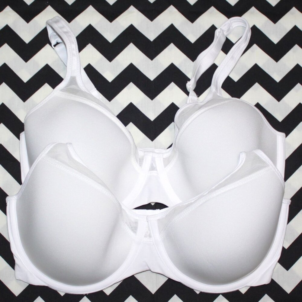 Bali One Smooth U Ultra Light Underwire Bras (2 Bras)---Size: 34D